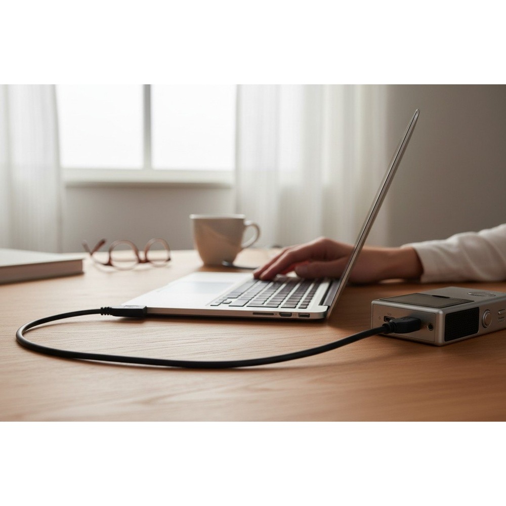 USB to Mini-USB Cable Unisex OS Black Very Good Data Sync Charge Cord